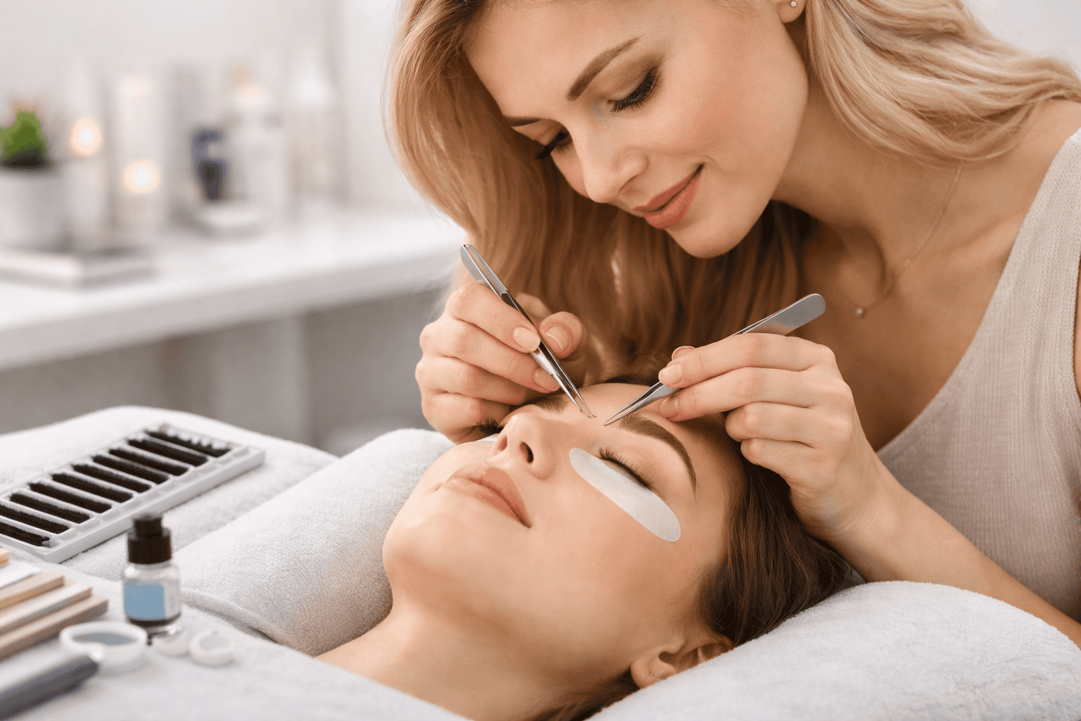 דף הבית 17 סטודיו לריסים וגבות בחיפה והקריות