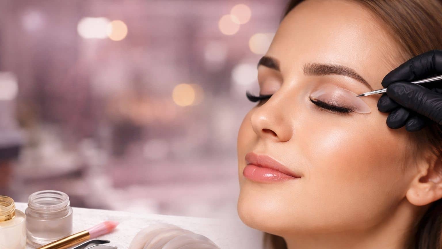 למינציה לריסים