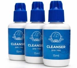 מסיר שומנים להלחמת ריסים