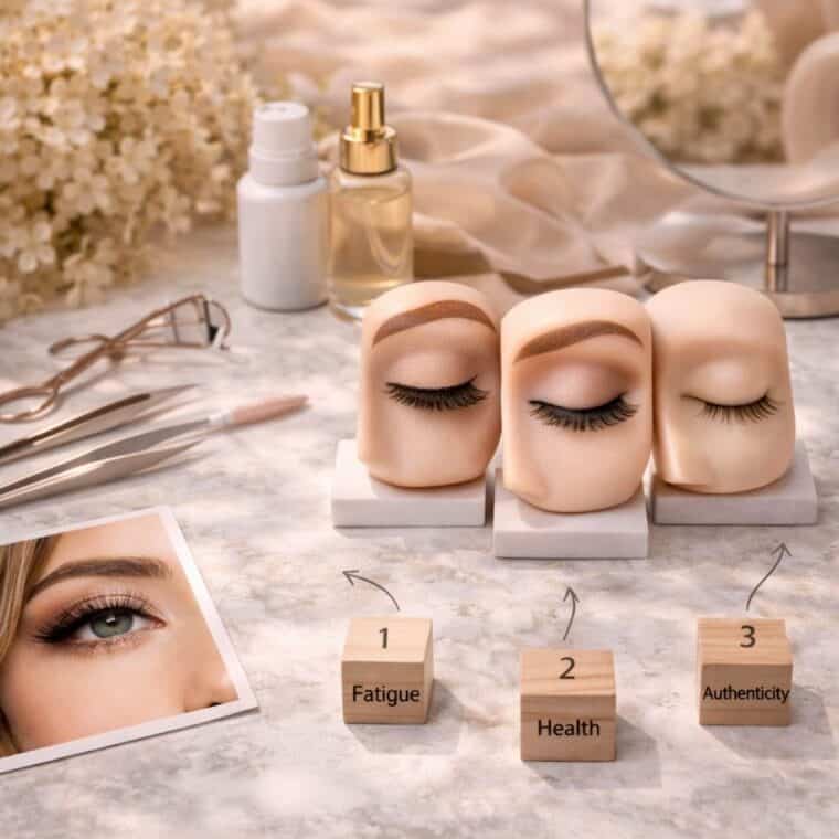 הלחמת ריסים טבעית בהתאמה אישית