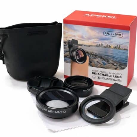 עדשת מאקרו לצילום ריסים