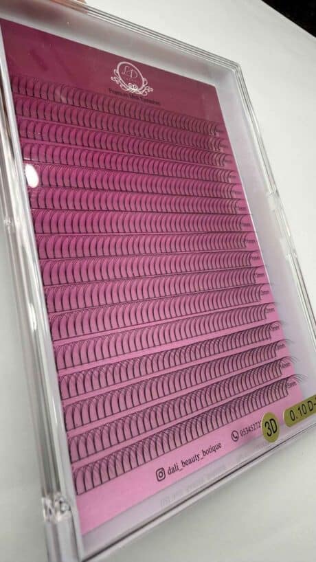 ריסים מלאכותיים להלחמה נפח 3D עובי 0.10